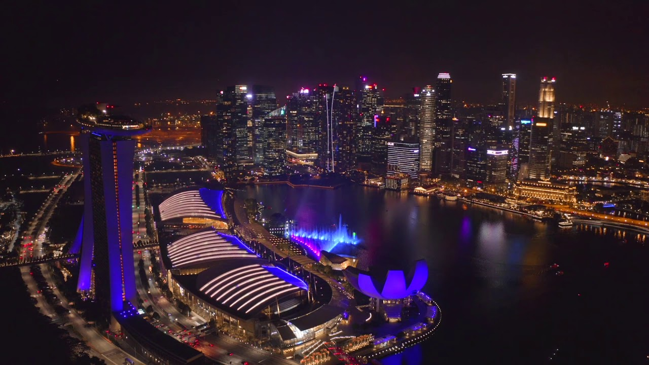 新加坡KK Baby夜景 Marina Bay Sands